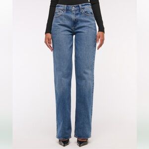 NEW Curve Love Low Rise Baggy Jean from Abercrombie & Fitch